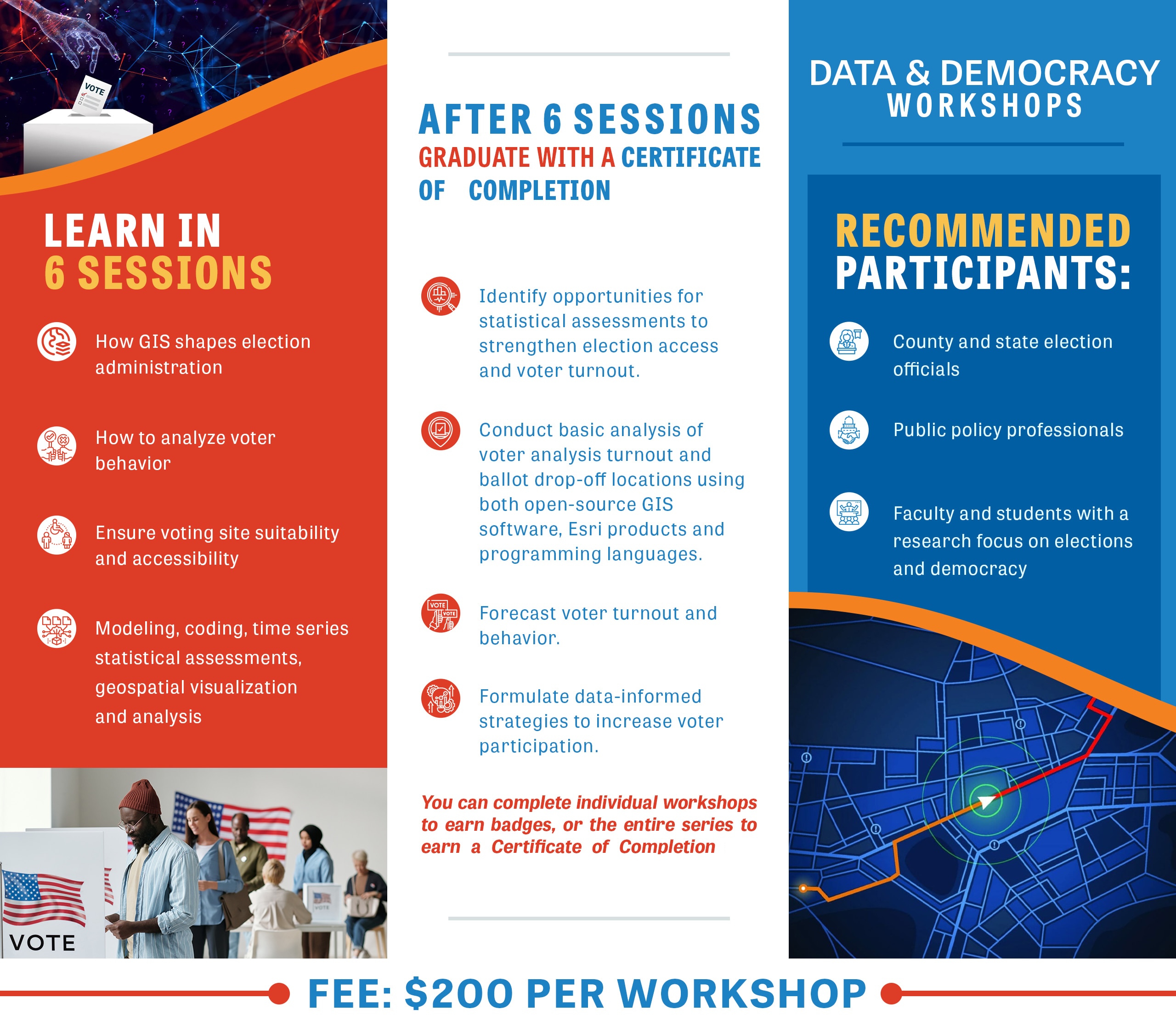 2024 Data & Democracy Workshops